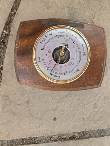 Shortland vintage barometer - shortland,