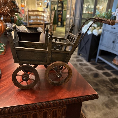 Vintage doll carriage baby