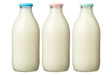 MOOPOPS - Mixed 3 pack of reusable silicone 1 pint milk bottle tops 