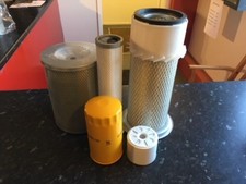 JCB PARTS FILTER KIT 3CX BLACK