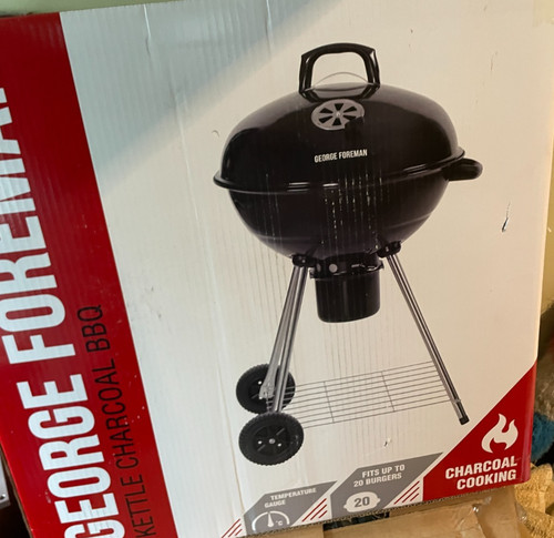 George foreman charcoal bbq - george,
