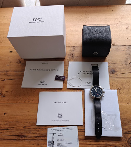 Iwc pilot chronograph - chronograph,