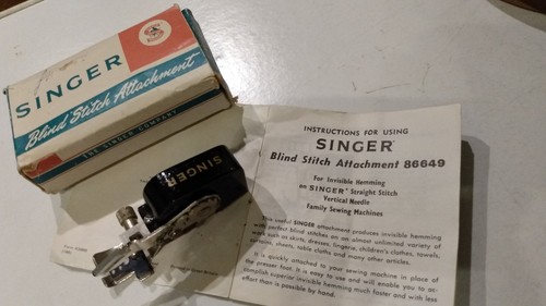 Singer blind stich attachment - stich,