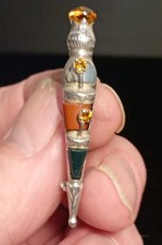 Solid Silver Kilt Pin or