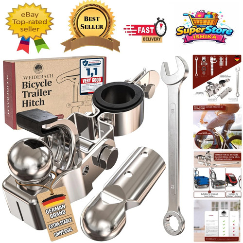 Universal bike trailer - trailer, hitch