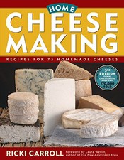 Home Cheese Making by Carroll, Ricki Hardback Book The Cheap Fast Free Post