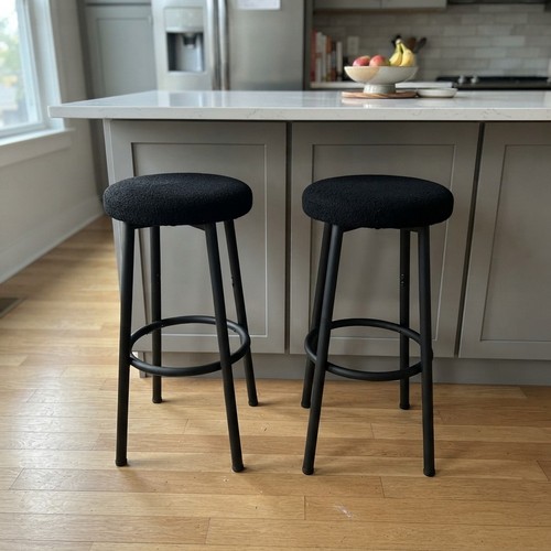 Black 67cm modern - metal, frame