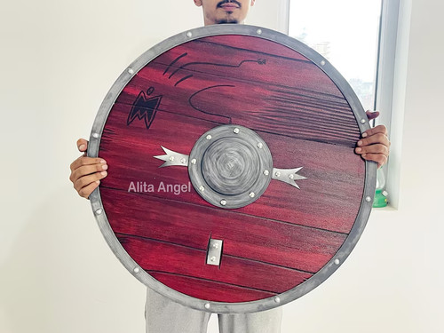 Viking ragnar lothbrok wooden - viking,