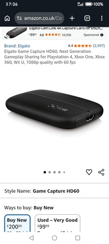 Elgato game capture hd60 - capture,