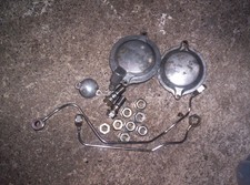 YAMAHA XV 750 VIRAGO OIL PIPES HEAD NUTS ENGINE CASE COVERS BOLTS JOB LOT