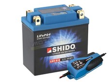 MASH 125 Café Racer 2014-2019 Shido Lithium Battery & Charger