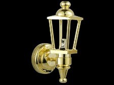 Dolls House Brass Coach LED