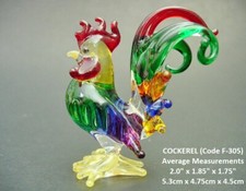 Beautiful Glass COCKEREL