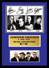 U2   SIGNED FRAMED 4943