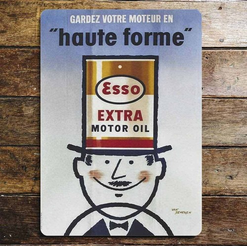 Replica esso vintage sign - replica,