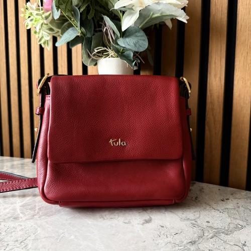 Tula red genuine leather - red,