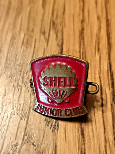 Vintage shell junior club oil - shell,