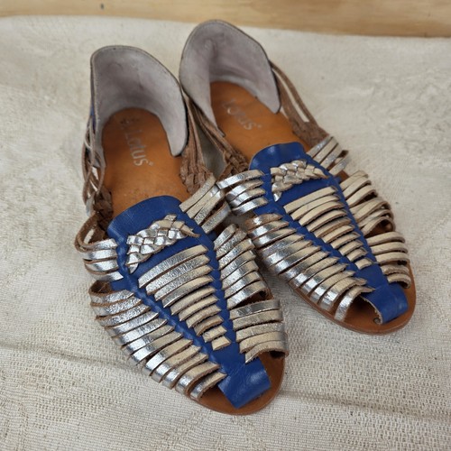 Lotus leather sandals silver - lotus,