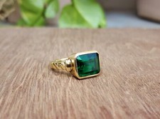 14k Yellow Gold 2Ct Emerald