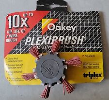 Triplex Nylon Abrasive Filament Drill  Brush Rust Paint Remover Wood Metal