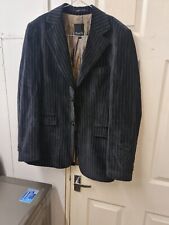 Men's Blend brocade noir velvet blazer L.