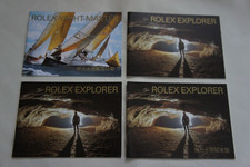 4 x ROLEX EXPLORER BOOKLETS -