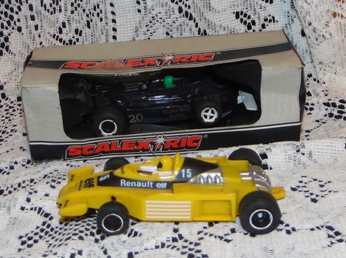 2vintage scalextric scale - scalextric,