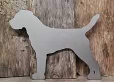 BORDER TERRIER Metal Sign Hand