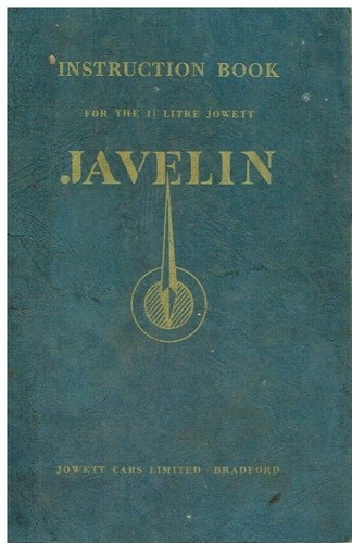 Jowett javelin litre - jowett,