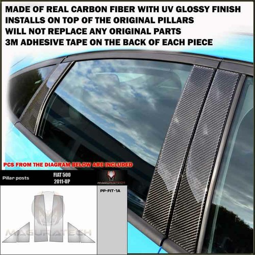 Fits fiat 500 2012 - 2012-19, real