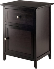 Nightstand Accent Table Wooden