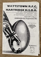 Wattstown v Hartridge HSOB