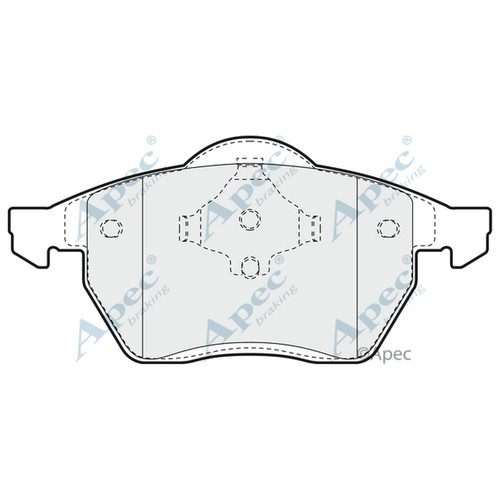 Brake pads set for - pads, vw