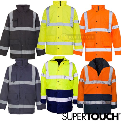 Vis two tone parka - two,
