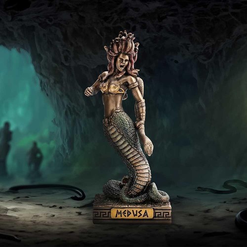 Greek medusa statue - greek, sculpture