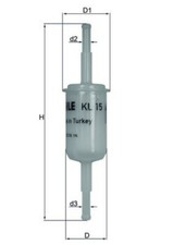 Fuel filter mahle fits audi - filter,