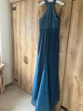 Mermaid halter bridesmaid dress - UK10