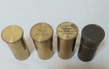 Four Antique Microscope Brass