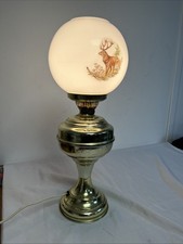 Vintage Converted Brass Oil