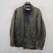 Barbour Retail Prestbury Wax Waterproof Green Biker Country Jacket Coat Medium