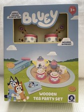 Bluey wooden tea party - tea, set