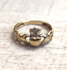 9ct Yellow Gold Claddagh Ring