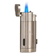New Silver Windproof Butane