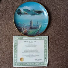 Franklin Mint 'Pride of the RAF' collectors plate
