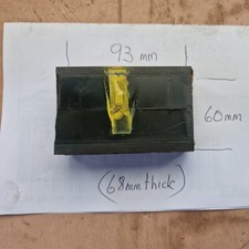 USED  Graphite Block Tool 99% Conductive Electrode Portable Thermal Conductivity