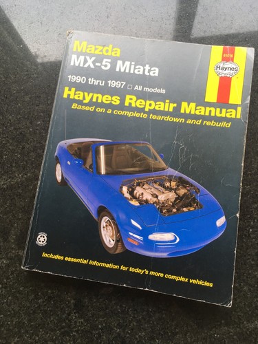 Haynes mazda mx5 workshop - mazda,