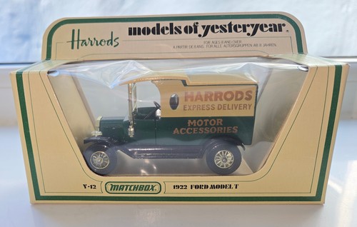 Harrods toy model van old - harrods,