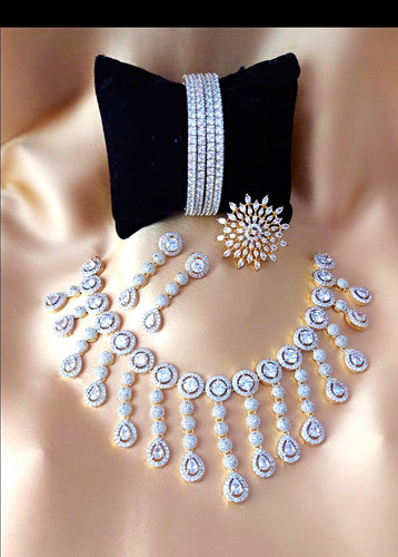 Indian jewelry - , cz