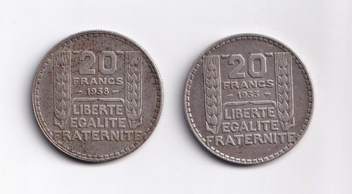 France silver set - set, 2