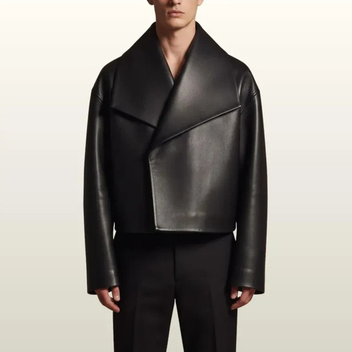 Architectural black leather - architectural,